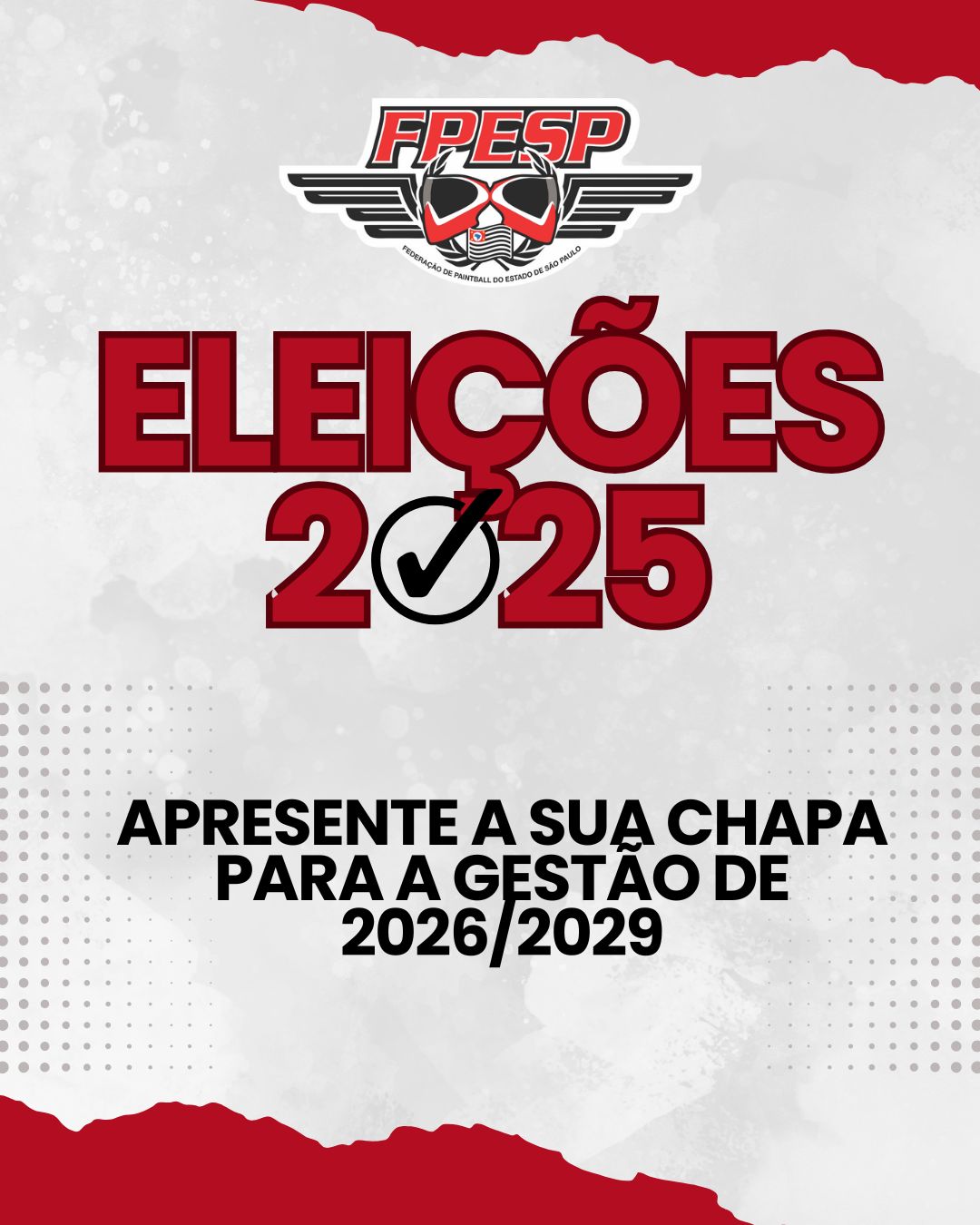 Eleições FPESP 2025.